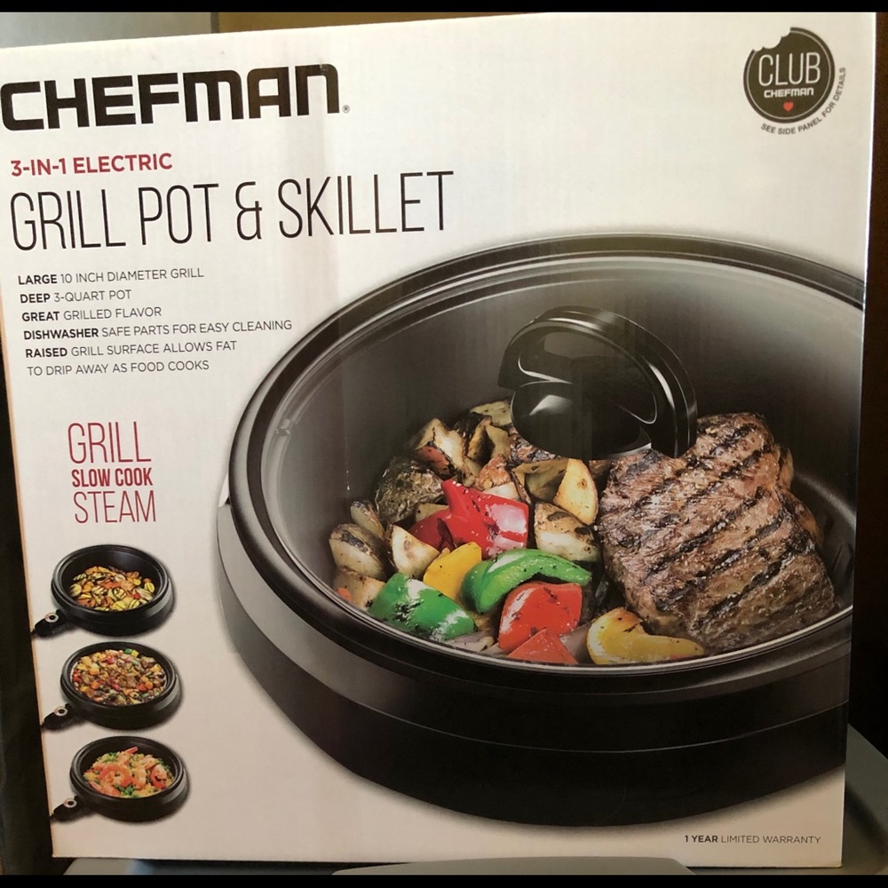 Multi use electric cooker